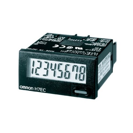 Omron H7EC-N-B H7ECNBOMI OMRON Totalizer LCD Black 30Hz Ent. without voltage 24x48